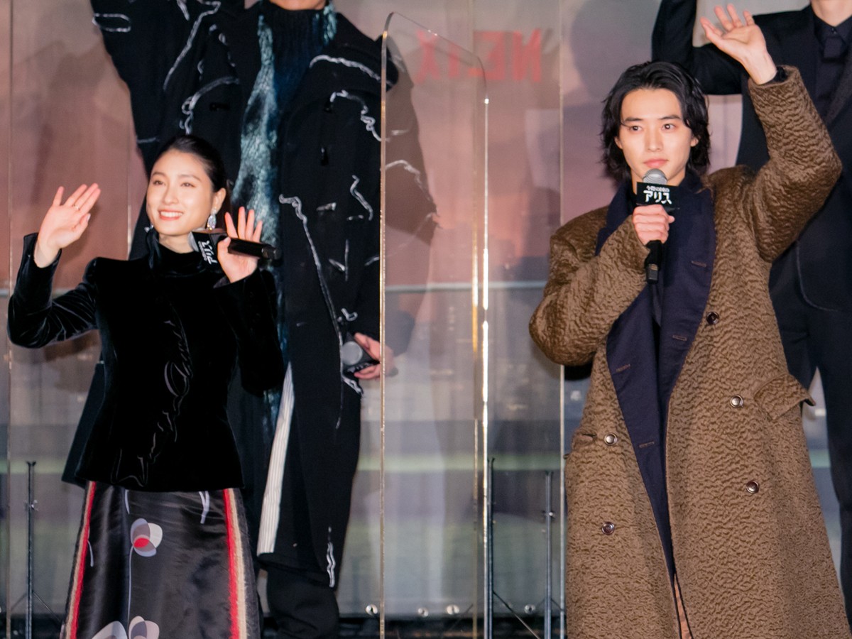 山崎賢人＆土屋太鳳、『今際の国のアリス』実写ドラマに自信 「最高の作品ができた」