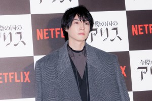 ドラマ『今際の国のアリス』プレミアイベントに登場した桜田通