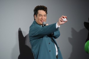 『劇場版ポケットモンスター ココ』完成披露試写会に登場した岡崎体育