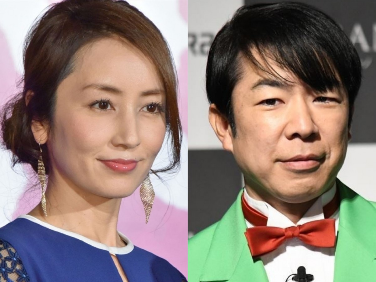(左から)矢田亜希子、ダンディ坂野