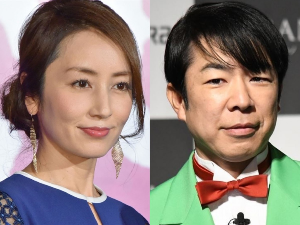 矢田亜希子、ダンディ坂野と2ショット “かわいすぎるゲッツ”披露しファンもん絶