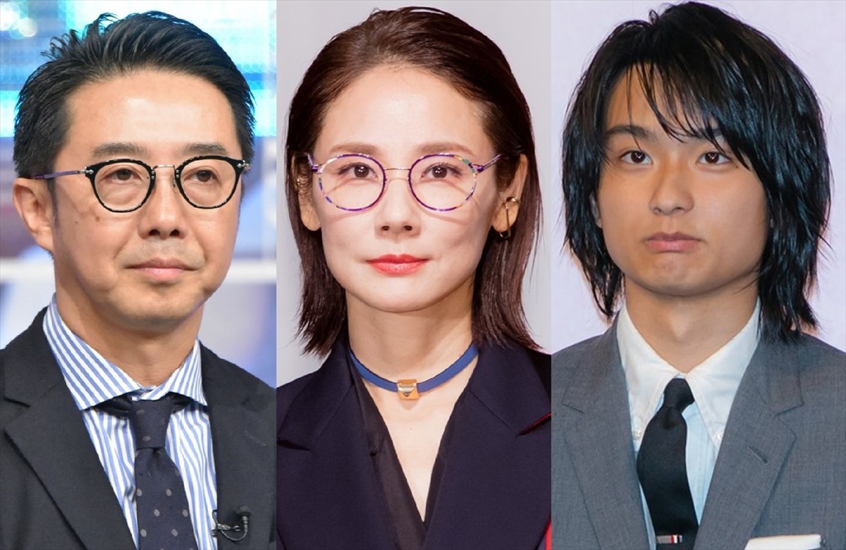 (左から)矢作兼、吉田羊、奥平大兼
