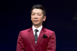 『映画 えんとつ町のプペル』完成披露試写会に登場した宮根誠司