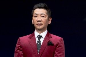 『映画 えんとつ町のプペル』完成披露試写会に登場した宮根誠司