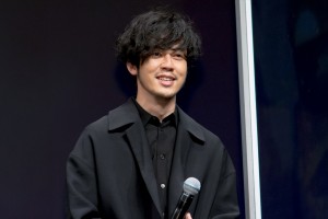 『映画 えんとつ町のプペル』完成披露試写会に登場した西野亮廣