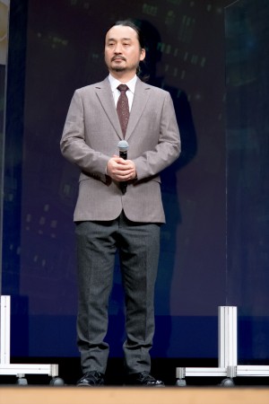 『映画 えんとつ町のプペル』完成披露試写会に登場した廣田裕介監督