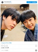 成田凌＆中須翔真、『おちょやん』で一平を演じる2人　※「杉咲花」インスタグラム