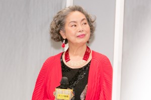 映画『大コメ騒動』東京プレミア試写会に登場した左時枝