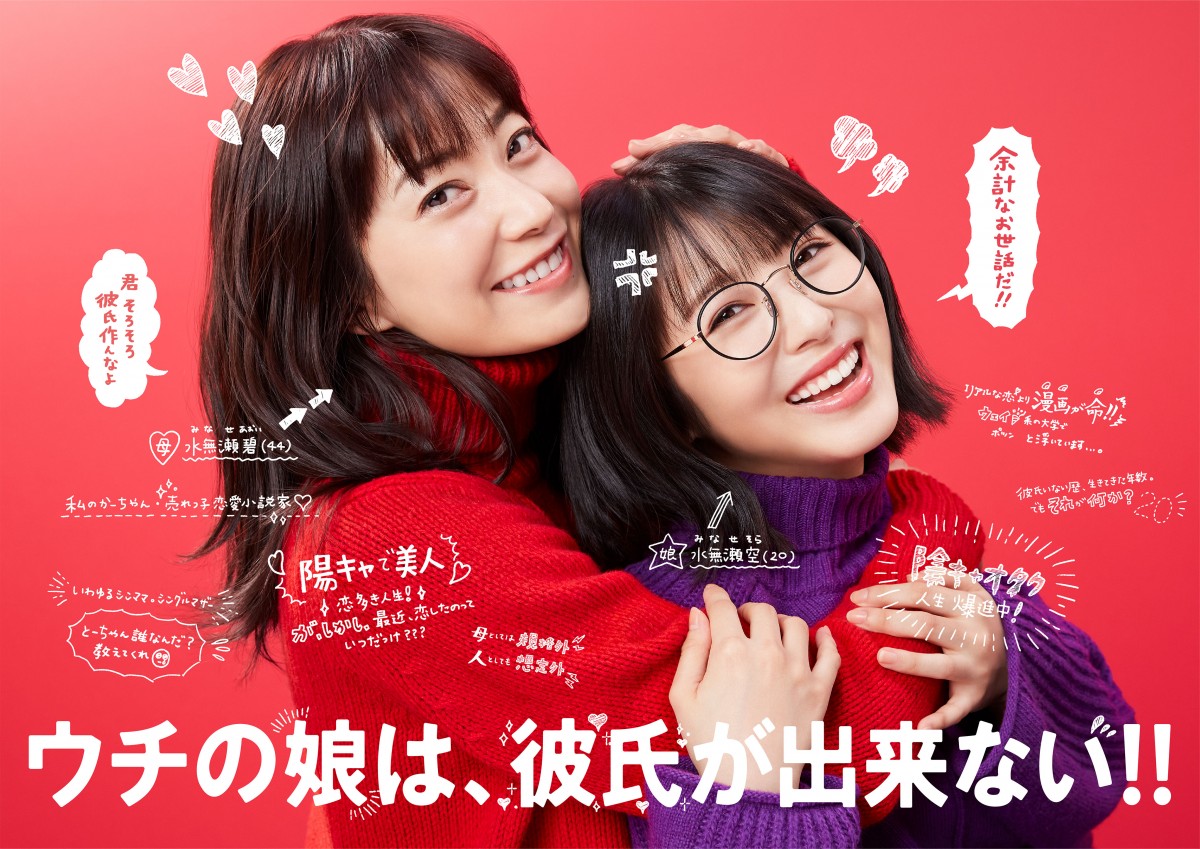 菅野美穂＆浜辺美波、“母娘”ショット公開「親子ゲンカのシーンが楽しみ」