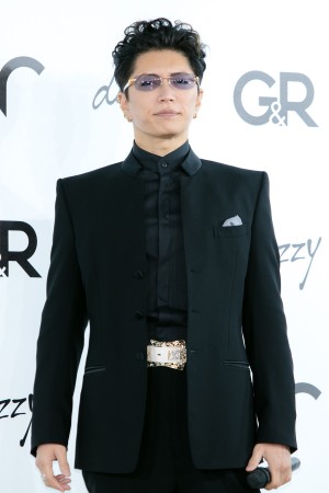 「G＆R」プロジェクト 発表会に登場したGACKT