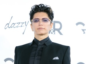 「G＆R」プロジェクト 発表会に登場したGACKT