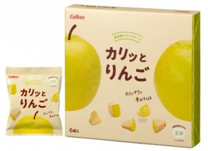 カルビーのドライフルーツ「カリッとりんご」