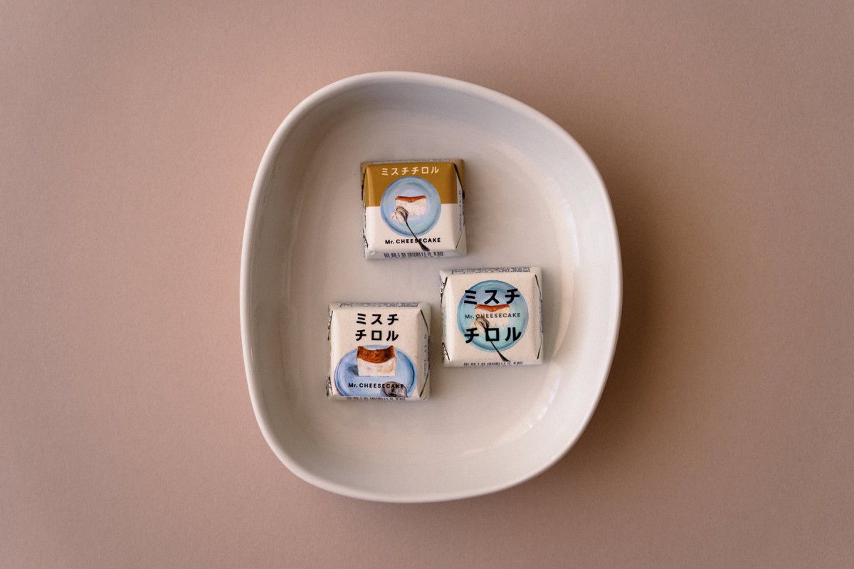 「チロルチョコ ＜ミスターチーズケーキ＞」