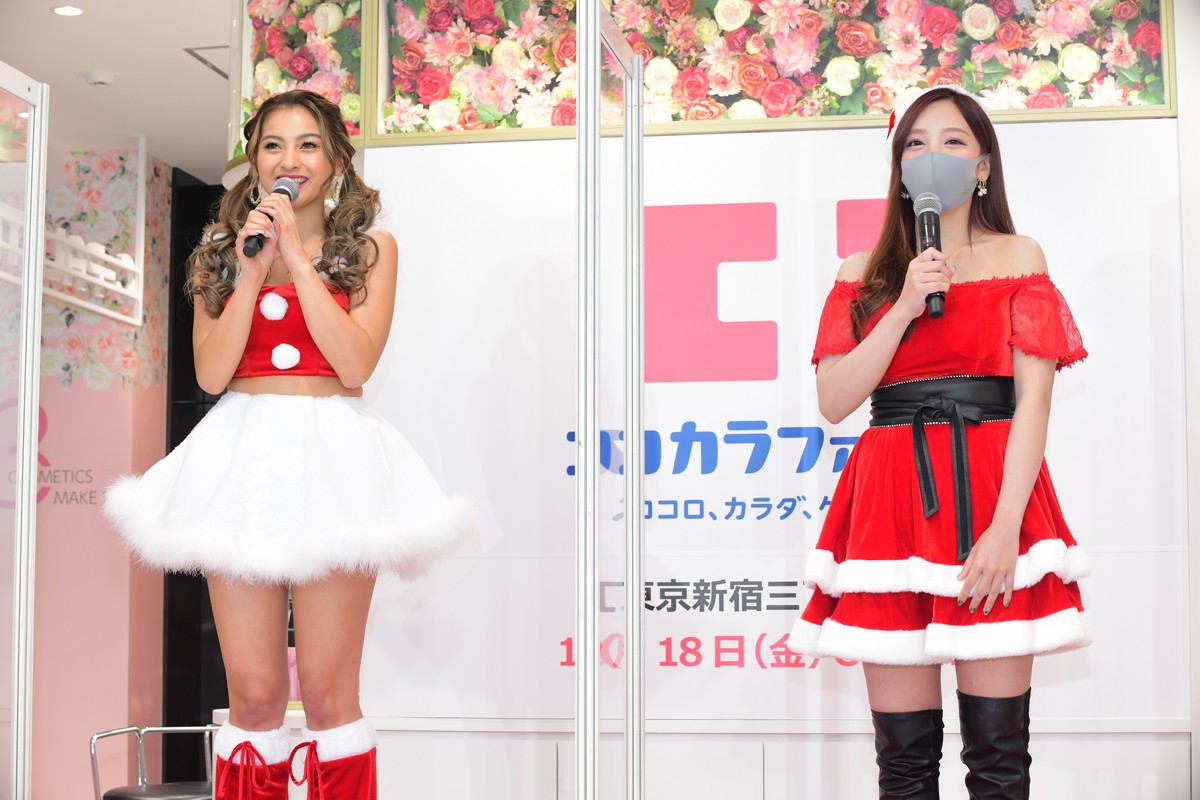 ゆきぽよ、キュートなサンタコスで登場 「プライベートでもちゃんとギャル」