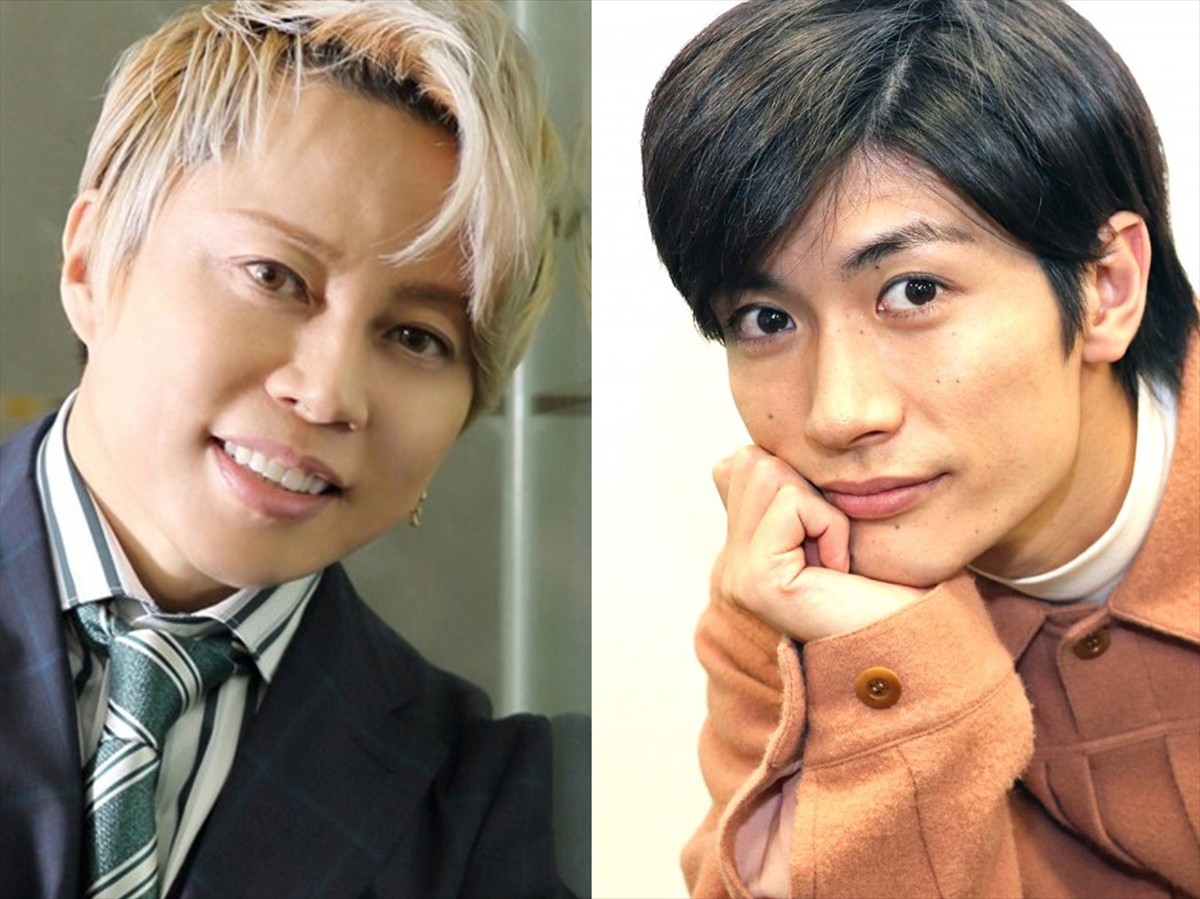 (左から)西川貴教、三浦春馬さん