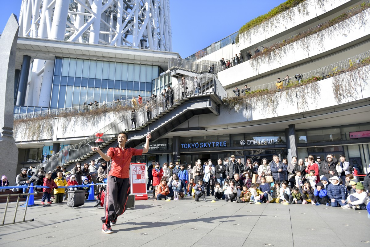 東京スカイツリータウンのお正月イベント