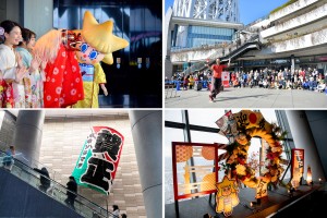 東京スカイツリー、お正月イベント開催！　晴れ着姿のソラカラちゃんや獅子舞がお出迎え