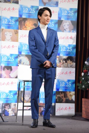 映画『ジョゼと虎と魚たち』公開直前クリスマスイベントに登場した中川大志