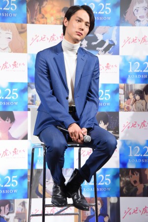 映画『ジョゼと虎と魚たち』公開直前クリスマスイベントに登場した中川大志