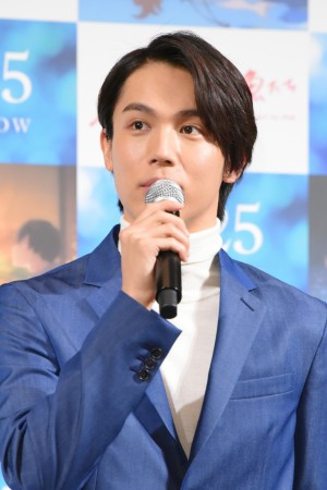 映画『ジョゼと虎と魚たち』公開直前クリスマスイベントに登場した中川大志