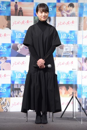 映画『ジョゼと虎と魚たち』公開直前クリスマスイベントに登場した清原果耶