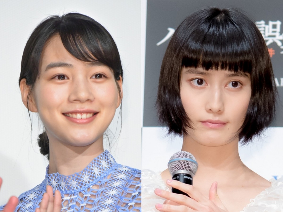 (左から)のん、橋本愛