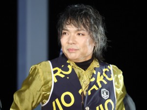 「GUNDAM FACTORY YOKOHAMA」オープニングセレモニーに登場したLUNA SEA・真矢