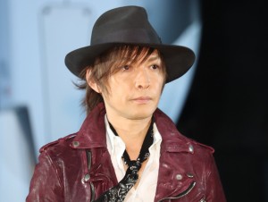 「GUNDAM FACTORY YOKOHAMA」オープニングセレモニーに登場したLUNA SEA・INORAN