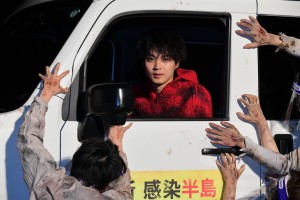 映画『新感染半島 ファイナル・ステージ』トークイベントに登場した磯村勇斗