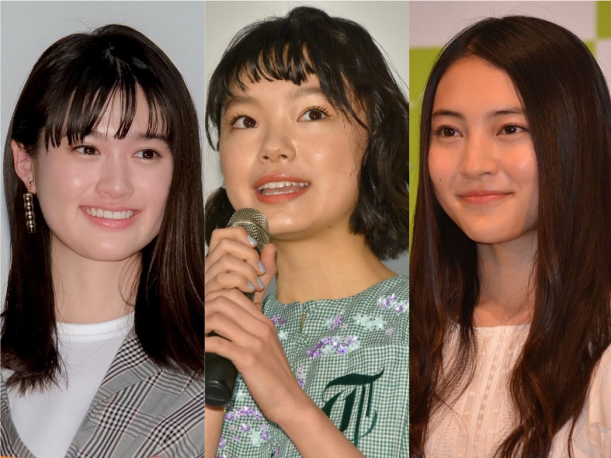 （左から）小西桜子、古川琴音、久保田紗友