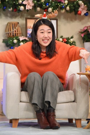 映画『ソウルフル・ワールド』配信記念 ピクサー“きらめき”クリスマス・パーティーに登場した横澤夏子