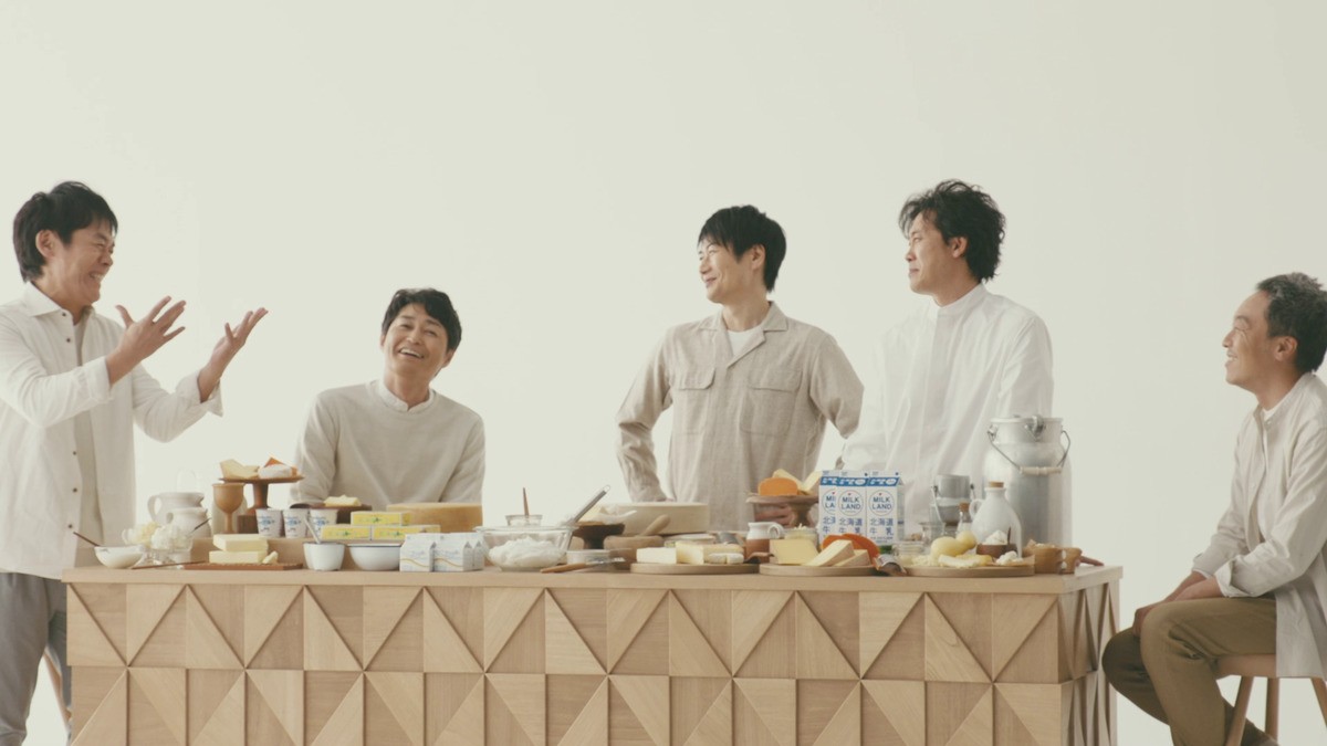 大泉洋、安田顕らTEAM NACSが“なまら飯”に挑戦　5人の笑顔あふれるCMカット公開