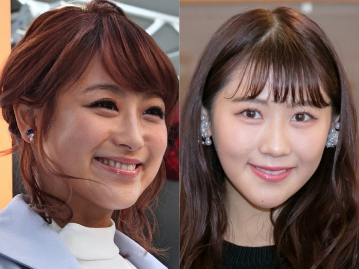 （左から）鈴木奈々、西野未姫