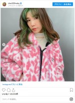 イチェンしたヘアを披露　※「仲里依紗」インスタグラム