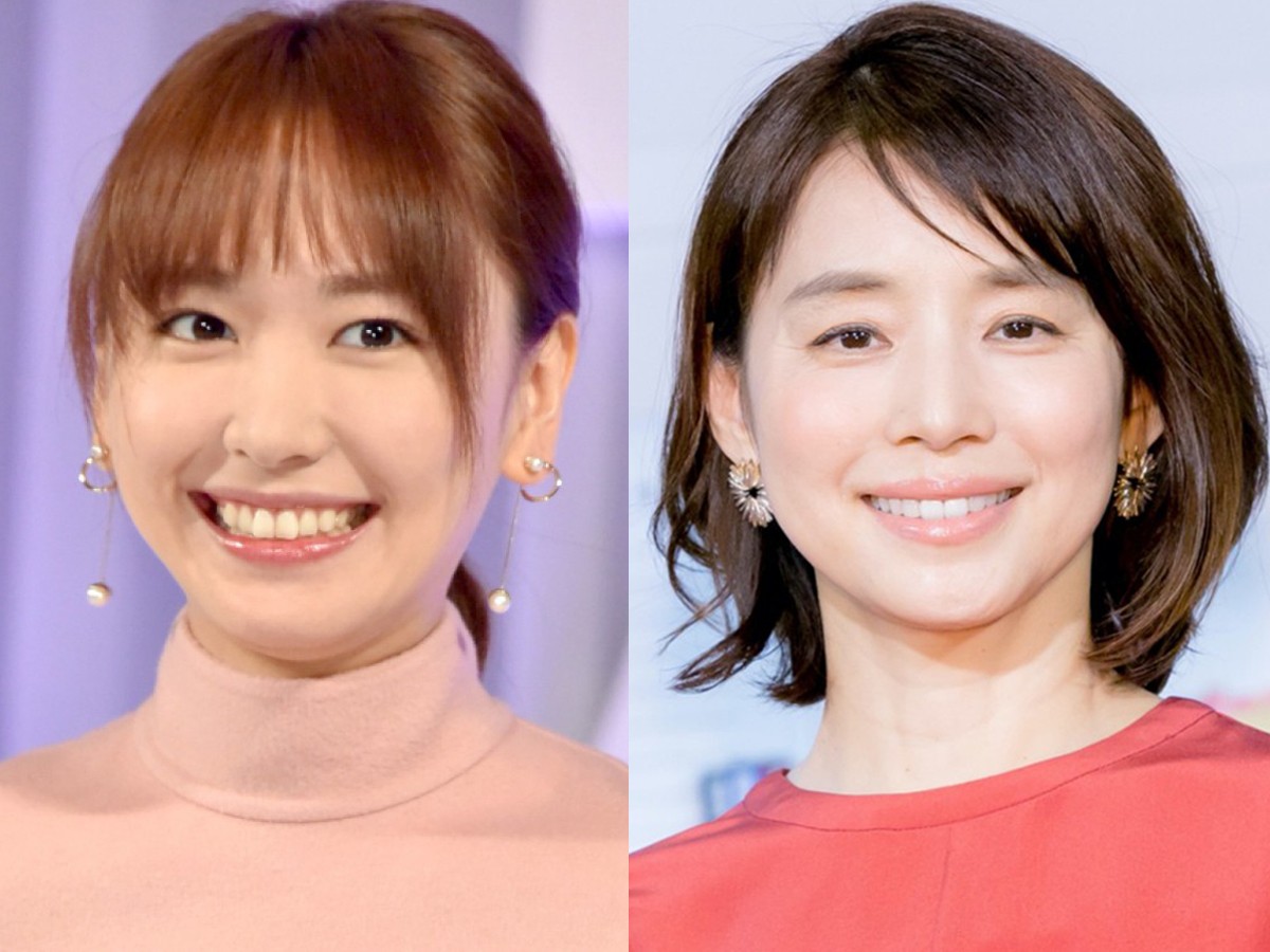 （左から）新垣結衣、石田ゆり子