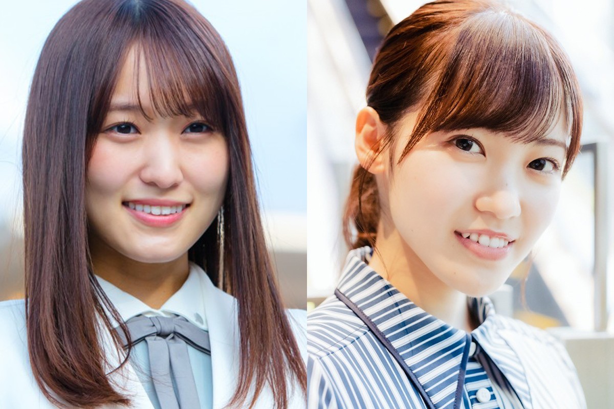 櫻坂46、キャプテン・菅井友香(左)と副キャプテン・松田里奈(右)