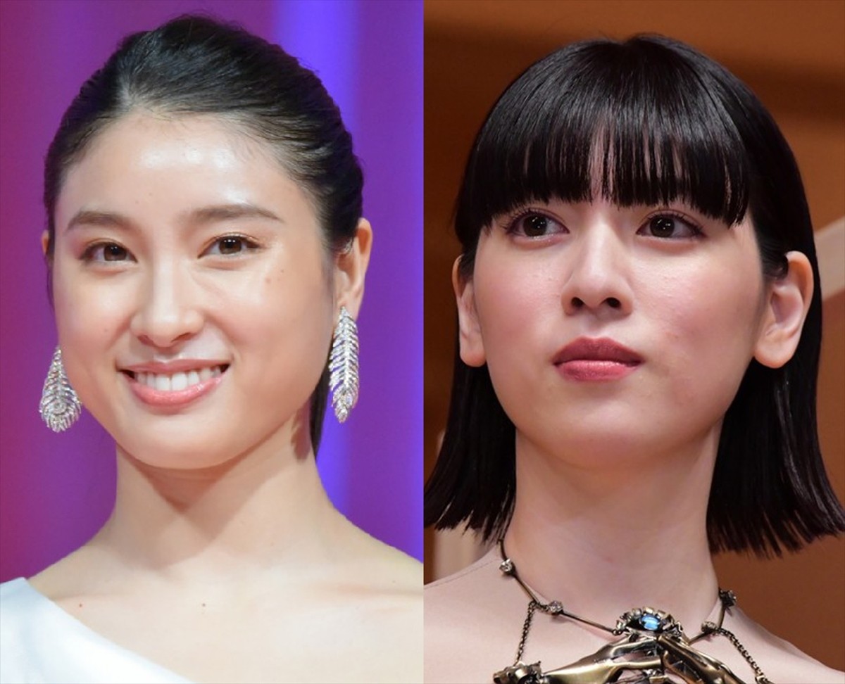 (左から)土屋太鳳、三吉彩花