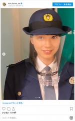 のん、警察官の制服姿を披露　※「のん」インスタグラム