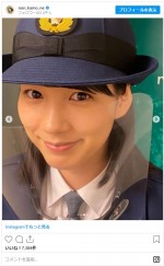 のん、警察官の制服姿を披露　※「のん」インスタグラム