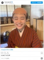 杉咲花 “ハゲヅラ”姿がかわいすぎる ※「杉咲花」インスタグラム