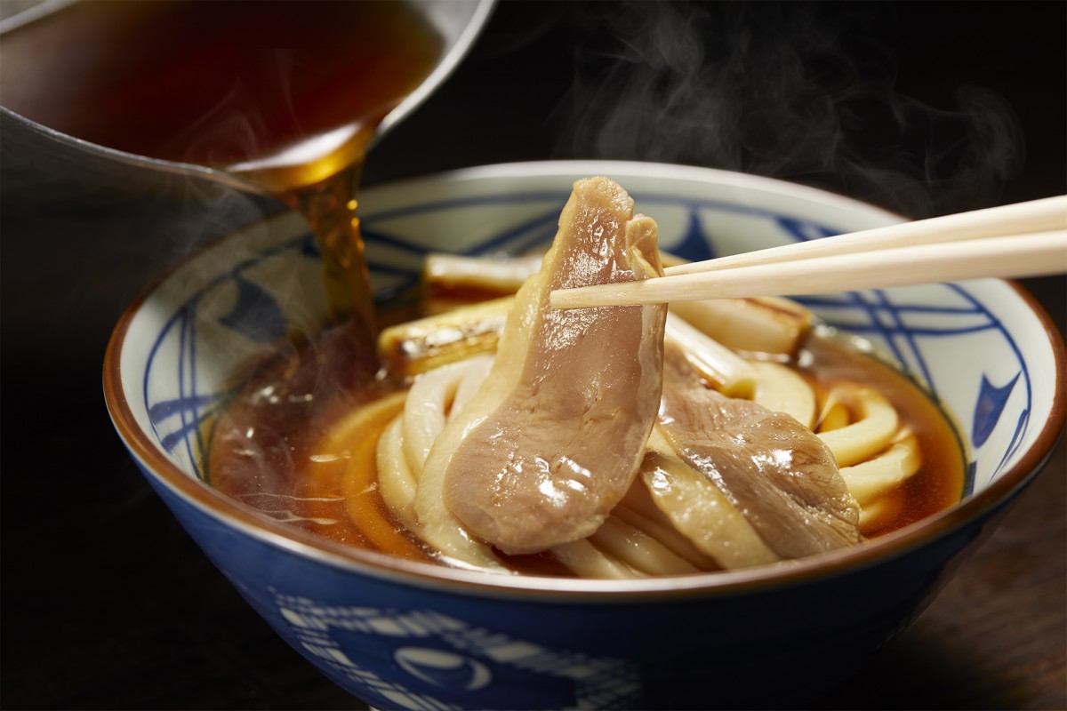 「丸亀製麺」鴨ねぎうどん