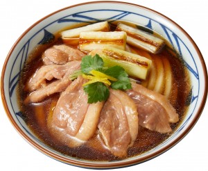 「丸亀製麺」鴨ねぎうどん