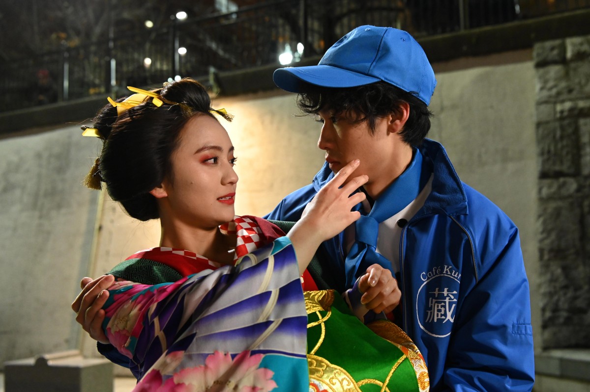 プラチナイト 木曜ドラマF『江戸モアゼル~令和で恋、いたしんす。~』第1話場面写真