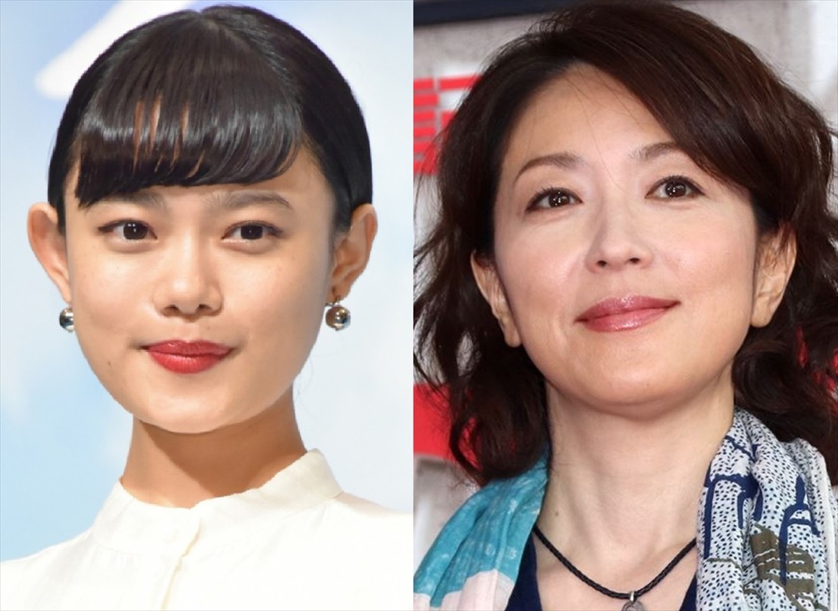 杉咲花＆若村麻由美、『おちょやん』師弟コンビ笑顔の2ショットに「待ってました」の声