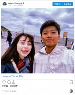 美男美女！ 中条あやみ＆竹内涼真の2ショット ※「竹内涼真」インスタグラム