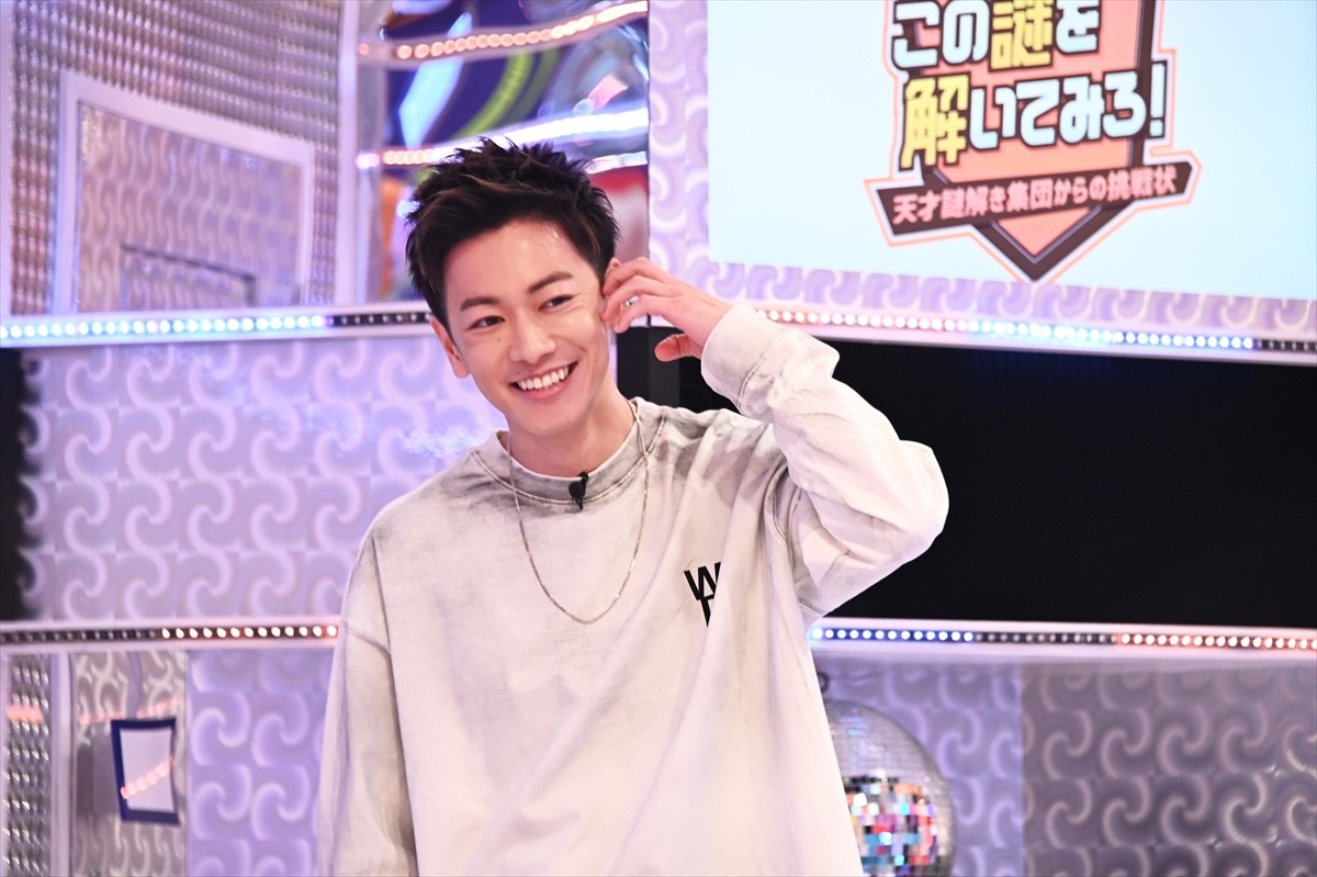 佐藤健、謎解きは「本業です」 “親友”千鳥・ノブとの初冠バラエティーに自信