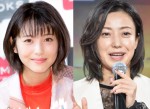 （左から）浜辺美波、菅野美穂