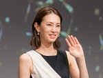 映画『ファーストラヴ』完成報告イベントに登場した北川景子