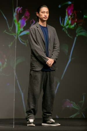 映画『ファーストラヴ』完成報告イベントに登場した窪塚洋介