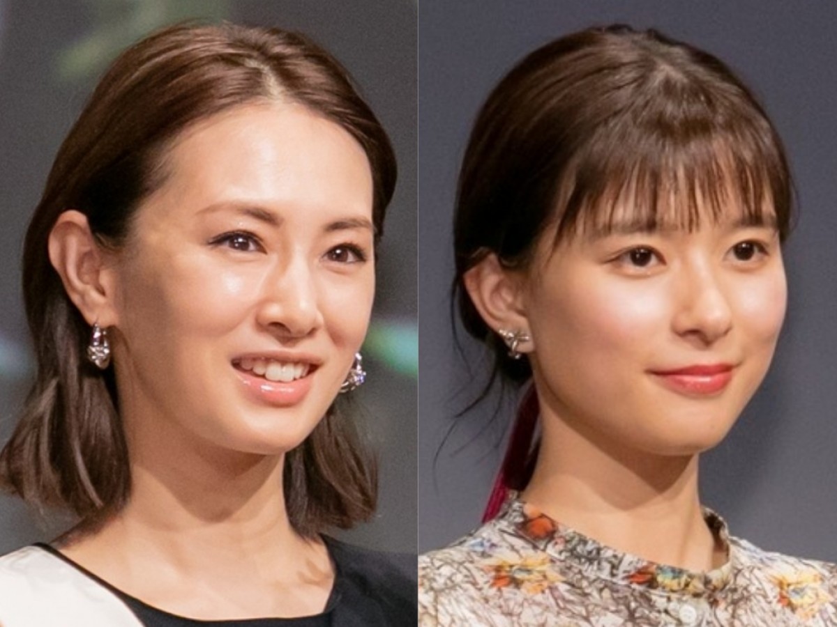 (左から)北川景子、芳根京子